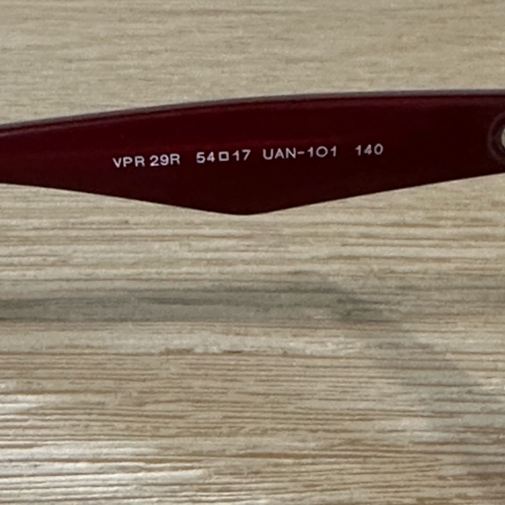 PRADA burgundy eyeglasses - Picture 4 of 9